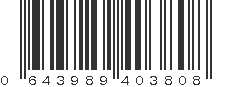 UPC 643989403808