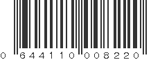 UPC 644110008220