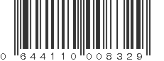 UPC 644110008329