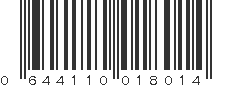 UPC 644110018014