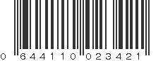 UPC 644110023421