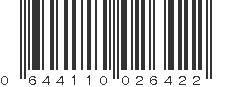 UPC 644110026422