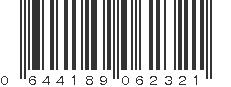 UPC 644189062321