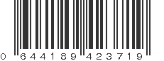 UPC 644189423719