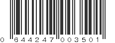 UPC 644247003501