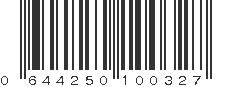 UPC 644250100327