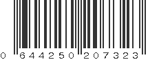 UPC 644250207323