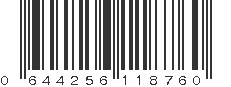 UPC 644256118760