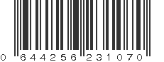 UPC 644256231070