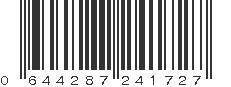 UPC 644287241727