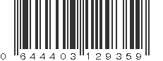 UPC 644403129359