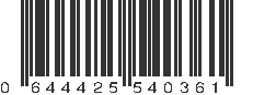 UPC 644425540361