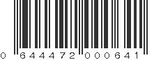 UPC 644472000641