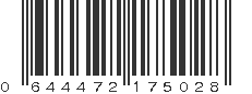 UPC 644472175028