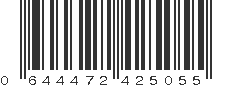 UPC 644472425055