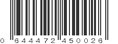 UPC 644472450026