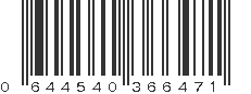 UPC 644540366471