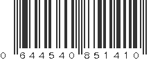 UPC 644540851410