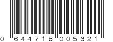 UPC 644718005621