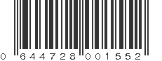 UPC 644728001552