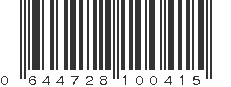 UPC 644728100415