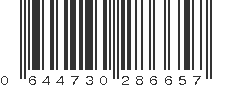 UPC 644730286657