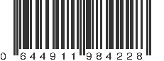 UPC 644911984228