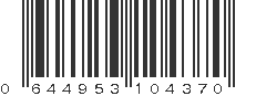 UPC 644953104370