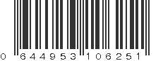 UPC 644953106251