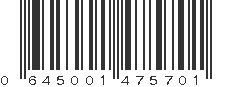 UPC 645001475701