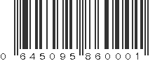 UPC 645095860001