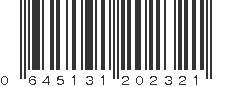 UPC 645131202321