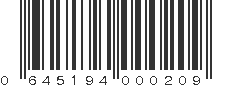 UPC 645194000209