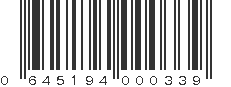 UPC 645194000339