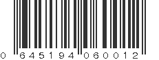 UPC 645194060012