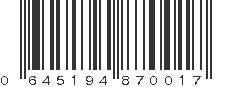 UPC 645194870017