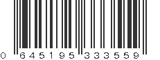 UPC 645195333559