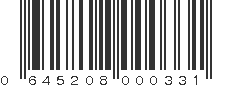 UPC 645208000331