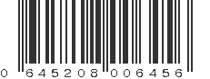 UPC 645208006456