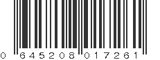 UPC 645208017261