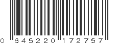 UPC 645220172757