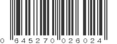 UPC 645270026024