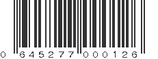 UPC 645277000126