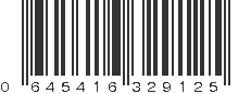 UPC 645416329125