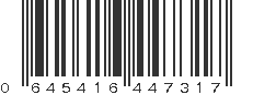 UPC 645416447317