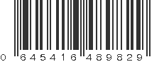 UPC 645416489829