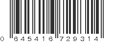 UPC 645416729314