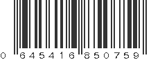 UPC 645416850759