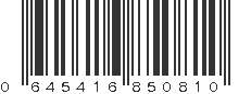 UPC 645416850810