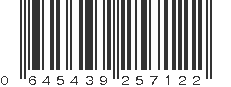 UPC 645439257122